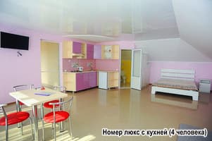 Мини-отель Отдых у Капитана. Люкс 4-местный  с кухней 6